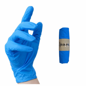 Med-Gant Nitrile bleu L (1 paire)